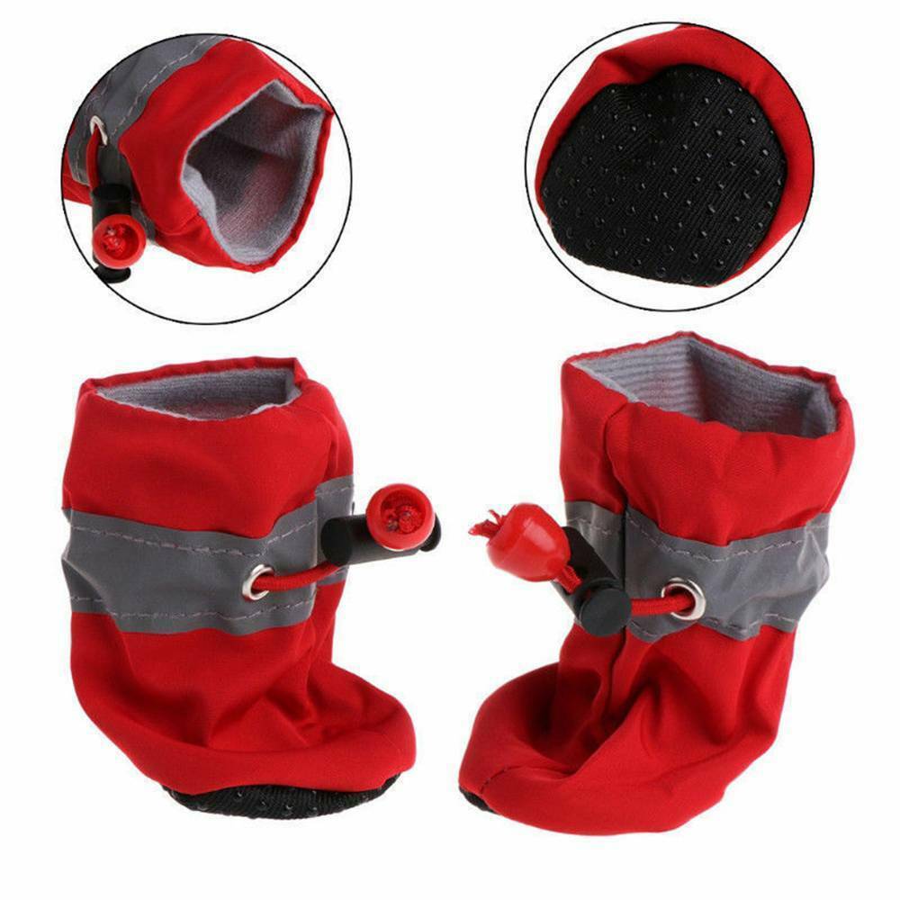 Waterproof Adjustable Dog Socks (set)